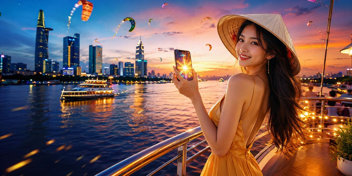Người dùng Sài Gòn đặt kèo casino trên điện thoại ngoài trời